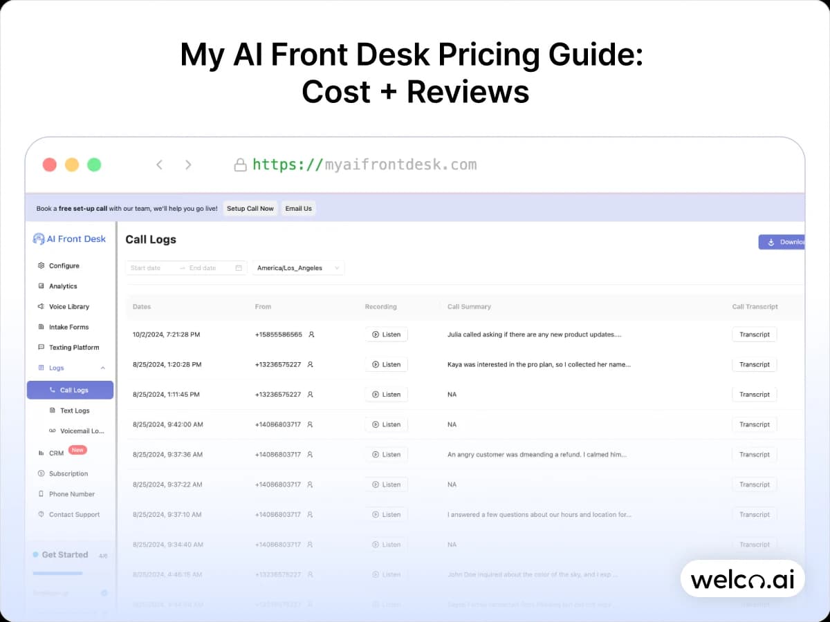 My AI Front Desk Pricing Guide_ Cost + Reviews