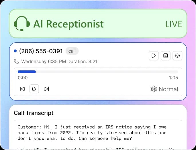 Start Capturing Client Inquiries