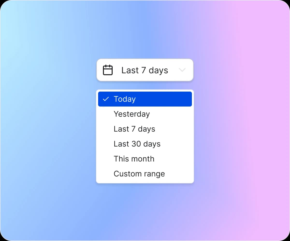 2 Filter by Date Range