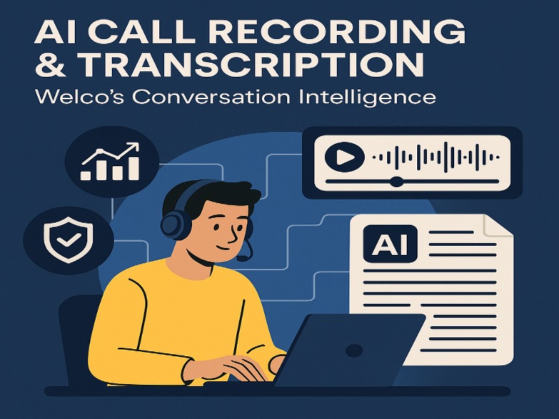 AI Call Recording and Transcription: Welco’s Conversation Intelligence
